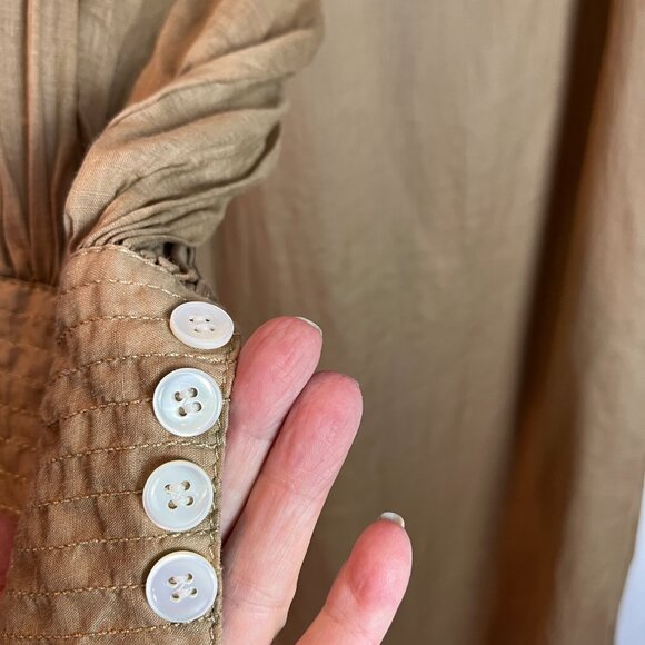 Women's Tan Banana Republic 2 pc Dress Size S - Picture 5 of 10